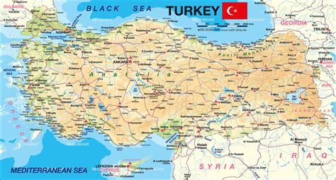 karta turske
